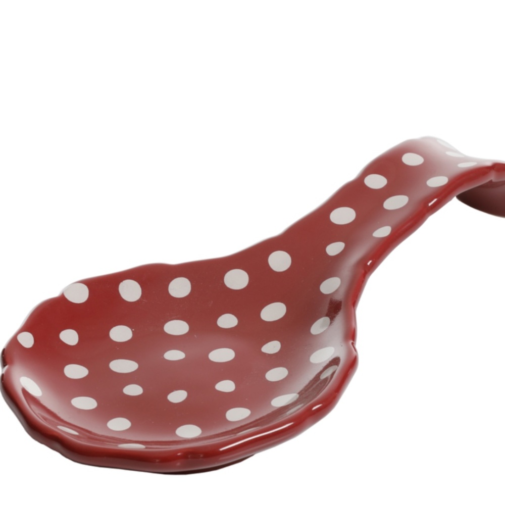 The Pioneer Woman Retro polka dot Spoon Rest